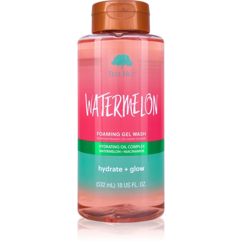 Tree Hut Watermelon Foaming Gel Wash пенлив душ гел