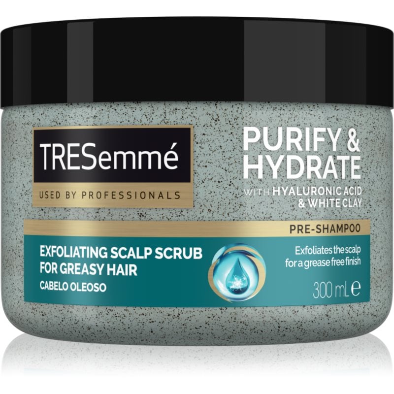 TRESemmé Purify & Hydrate почистващ пилинг за коса и скалп