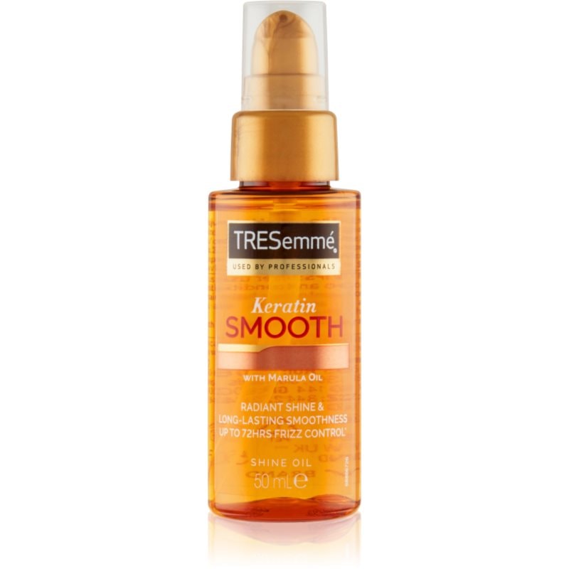 TRESemmé Keratin Smooth изглаждащо олио за блясък и мекота на косата - Грижа за коса - Сравни цени от 1 магазин с безплатна доставка