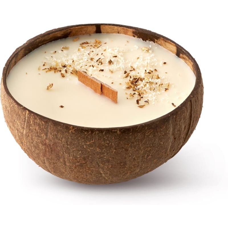Tropicandle Coconut ароматна свещ с дървен фитил