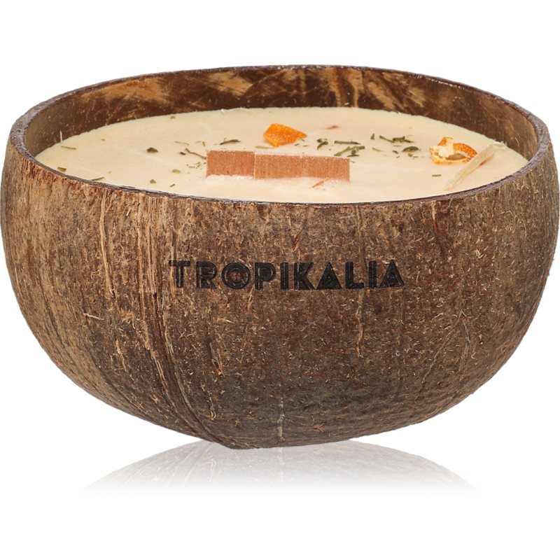 Tropicandle Sandalwood & Tangerine ароматна свещ с дървен фитил - Аромат - Сравни цени от 1 магазин с безплатна доставка