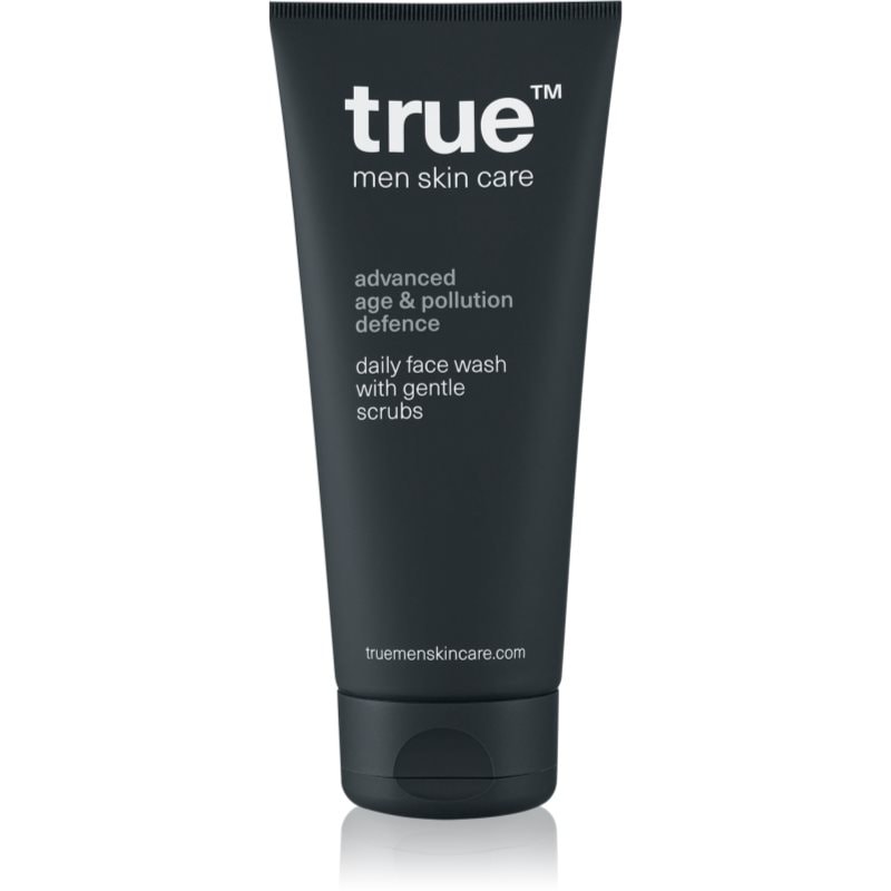 true men skin care Daily face wash with gentle scrubs ексфолиращ почистващ гел за мъже - Грижа за лице - Сравни цени от 1 магазин с безплатна доставка