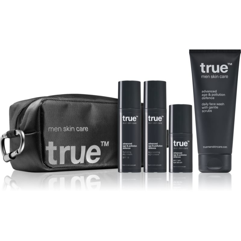 true men skin care Simple daily skin care routine комплект за грижа за лице за мъже - Комплект - Сравни цени от 1 магазин с безплатна доставка