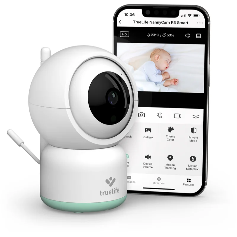 TrueLife NannyCam R3 Smart Цифров видео бебефон