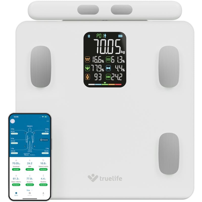 TrueLife FitScale W8 кантар за лично тегло White
