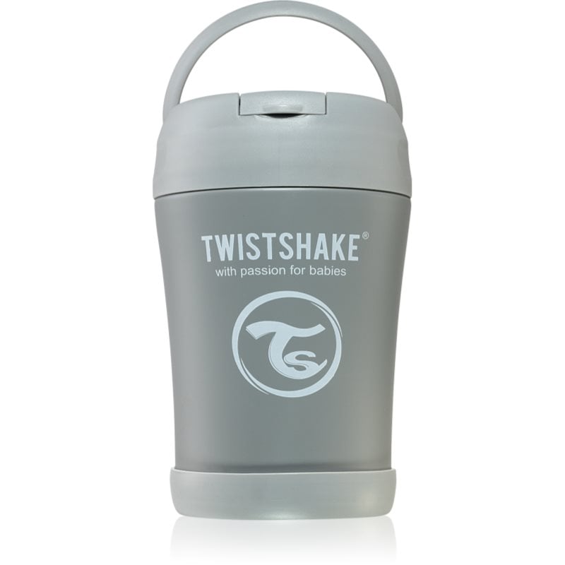 Twistshake Stainless Steel Food Container Grey термос за храна