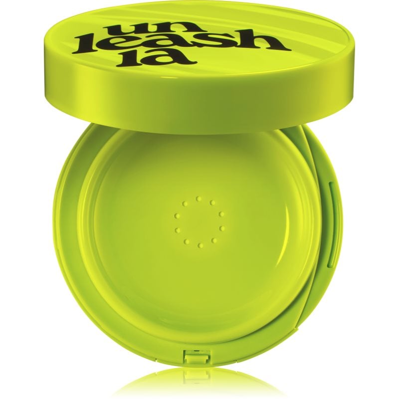 Unleashia Satin Wear Healthy Green Cushion дълготраен грим в гъбичка SPF 30