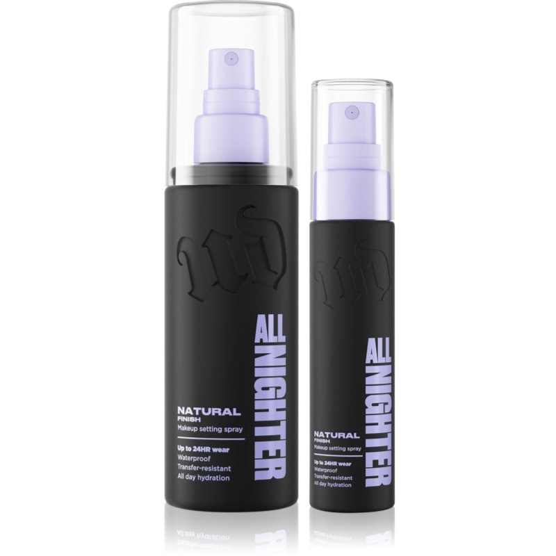 Urban Decay All Nighter Setting Spray Full size + travel size комплект - Комплект - Сравни цени от 1 магазин с безплатна доставка