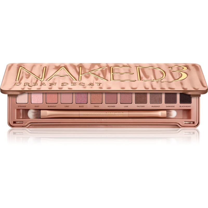 Urban Decay Naked3 палитра от сенки за очи с четка