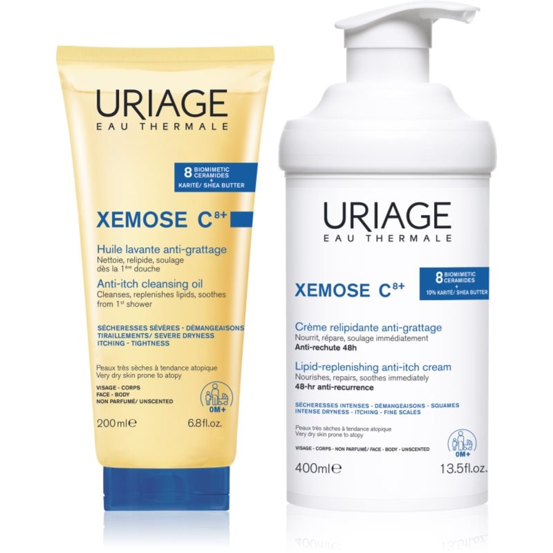 Uriage Xemose C8+ Comfort Set комплект за чувствителна кожа - Комплект - Сравни цени от 1 магазин с безплатна доставка