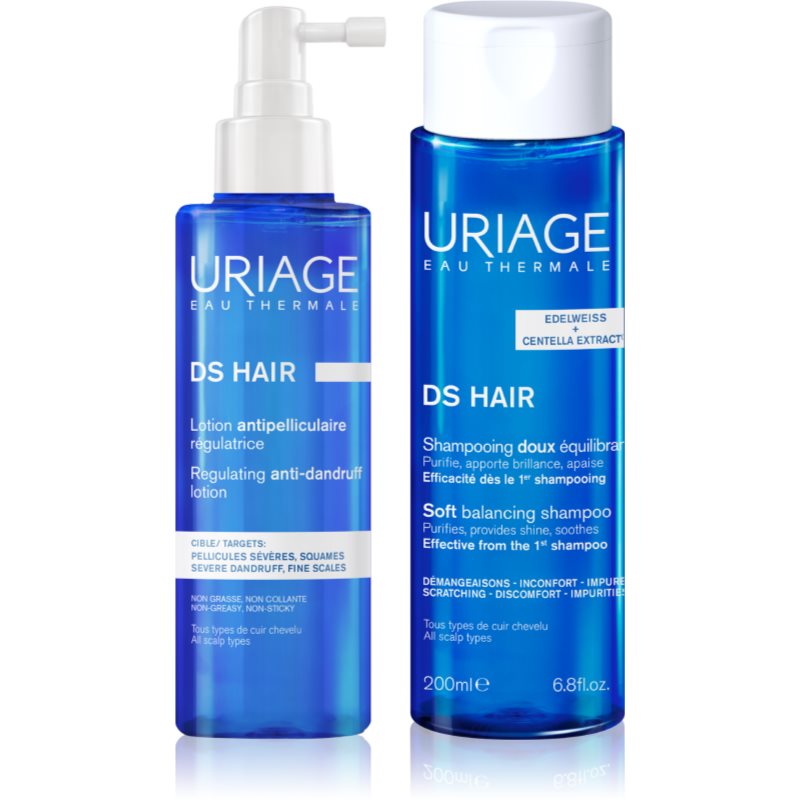 Uriage DS HAIR Set комплект за сух и чувствителен скалп - Комплект - Сравни цени от 1 магазин с безплатна доставка