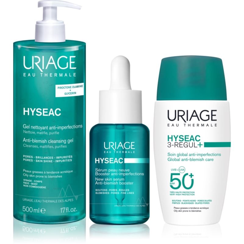 Uriage Hyseac Acne-Prone Skin Care Set комплект за мазна кожа склонна към акне