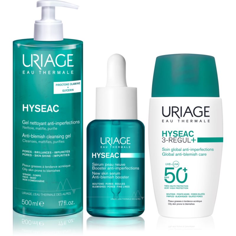 Uriage Hyseac Acne-Prone Skin Care Set комплект за мазна кожа склонна към акне - Комплект - Сравни цени от 1 магазин с безплатна доставка
