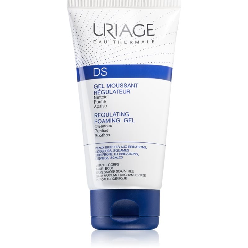 Uriage DS Regulating Foaming Gel успокояващ гел за суха и сърбяща кожа - Грижа за лице - Сравни цени от 2 магазина с безплатна доставка