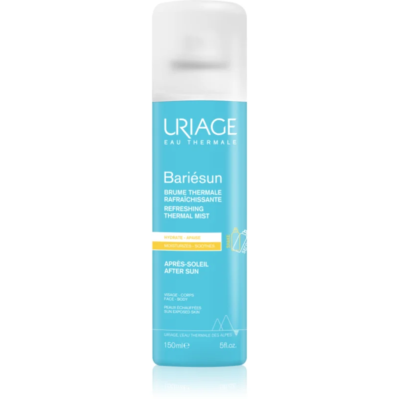 Uriage Bariésun Refreshing Thermal Mist After Sun успокояващ спрей след слънчеви бани - Грижа за тяло - Сравни цени от 2 магазина с безплатна доставка