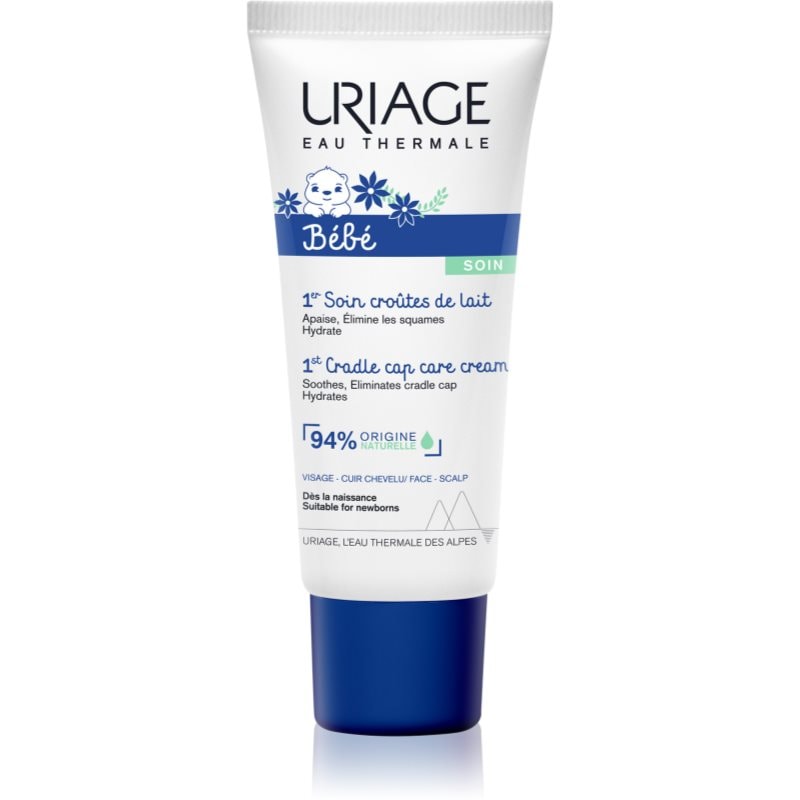 Uriage Bébé 1st Cradle Cap Care Cream успокояващ крем - Грижа за лице - Сравни цени от 1 магазин с безплатна доставка