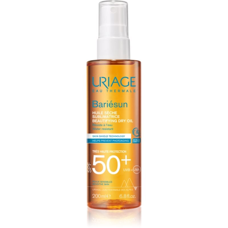 Uriage Bariésun Dry Oil SPF 50+ олио за слънце SPF 50+