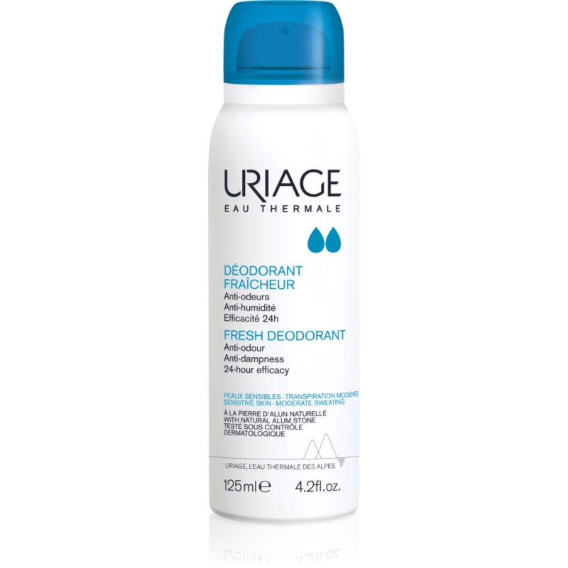 Uriage Hygiène Fresh Deodorant дезодорант в спрей с 24 часова защита - Грижа за тяло - Сравни цени от 1 магазин с безплатна доставка
