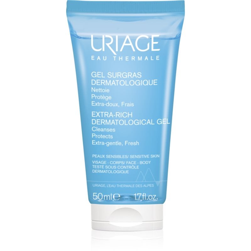 Uriage Hygiène Extra-Rich Dermatological Gel почистващ гел за лице и тяло