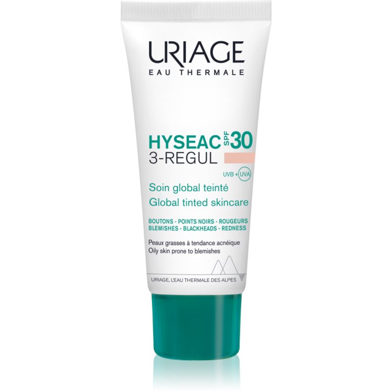Uriage Hyseac 3-Regul цялостна тонираща грижа против несъвършенства по лицето SPF 30 - Грижа за лице - Сравни цени от 1 магазин с безплатна доставка