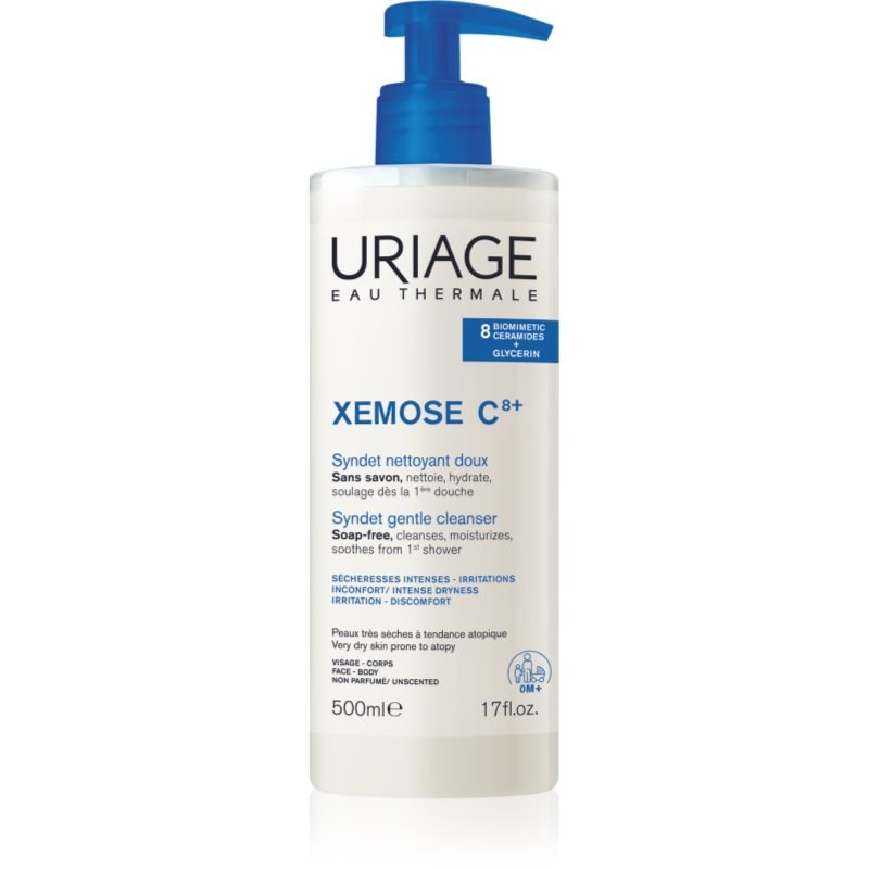 Uriage Xemose C8+ Syndet Gentle Cleanser синдет за суха към атопична кожа - Грижа за лице - Сравни цени от 1 магазин с безплатна доставка
