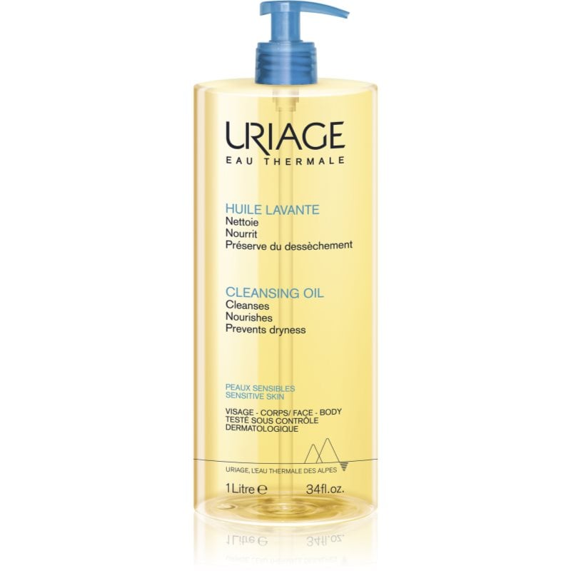 Uriage Hygiène Cleansing Oil почистващо олио за лице и тяло