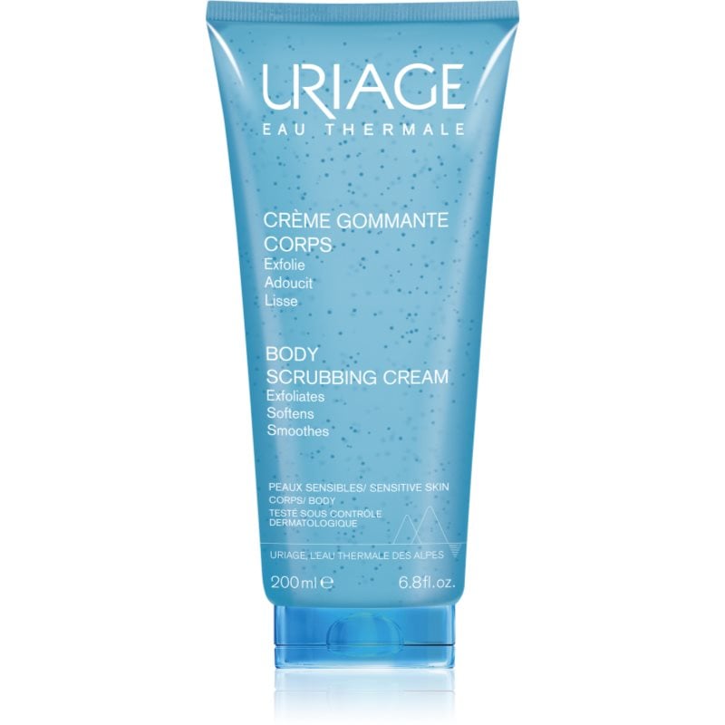 Uriage Hygiène Body Scrubbing Cream крем пилинг за тяло за чувствителна кожа
