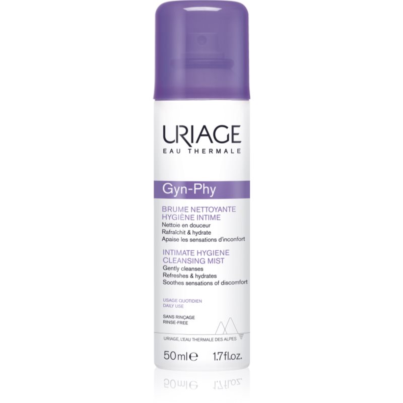 Uriage Uriage Gyn-Phy Intimate Hygiene Cleansing Mist мъгла за интимните части - Унисекс парфюм 50мл - Сравни цени от 1 магазин с безплатна доставка