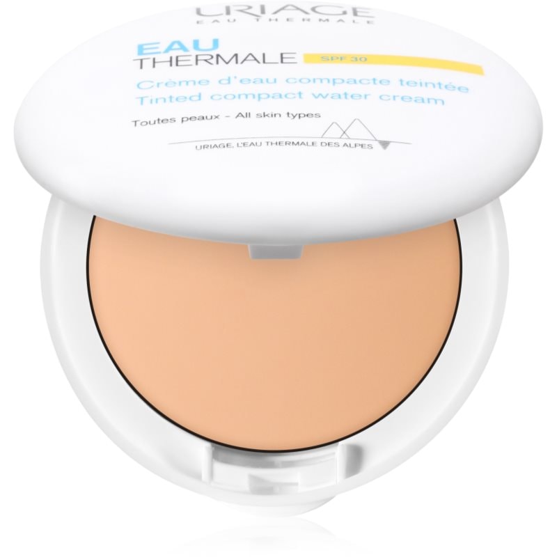 Uriage Eau Thermale Water Cream Tinted Compact SPF 30 копринена пудра да уеднакви цвета на кожата - Грим - Сравни цени от 1 магазин с безплатна доставка