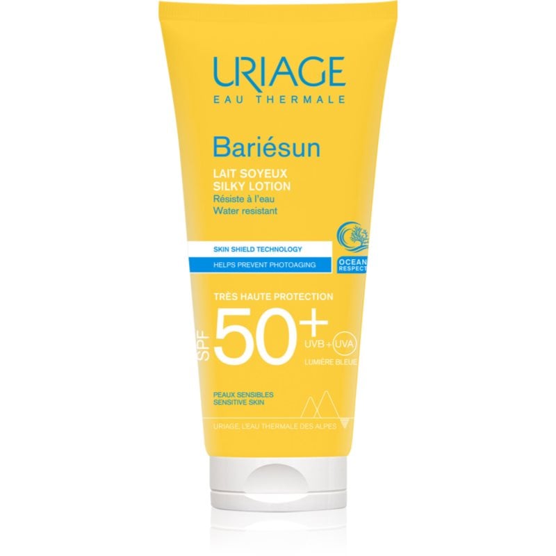 Uriage Bariésun Silky Lotion SPF 50+ защитно мляко за тяло и лице SPF 50+