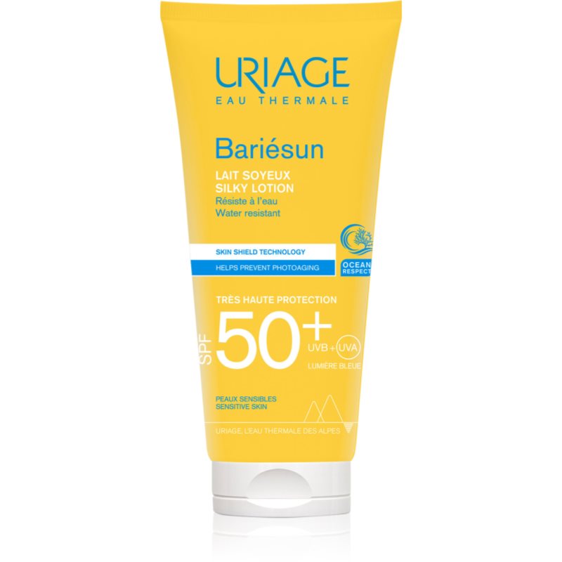 Uriage Uriage Bariésun Silky Lotion SPF 50+ защитно мляко за тяло и лице SPF 50+ - Унисекс парфюм 100мл - Сравни цени от 1 магазин с безплатна доставка