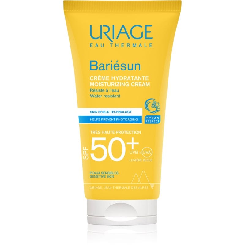 Uriage Bariésun Moisturizing Cream SPF 50+ защитен крем за лице и тяло SPF 50+