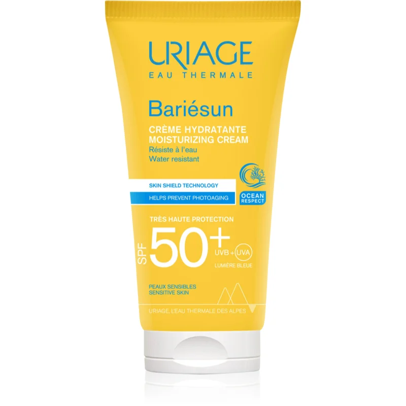 Uriage Bariésun Moisturizing Cream SPF 50+ защитен крем за лице и тяло SPF 50+ - Грижа за тяло - Сравни цени от 1 магазин с безплатна доставка