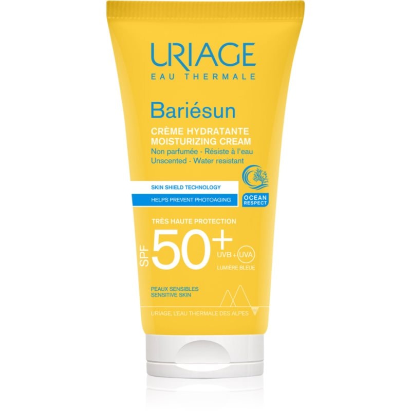 Uriage Uriage Bariésun Fragrance-Free Cream SPF 50+ защитен крем за лице без парфюм SPF 50+ - Унисекс парфюм 50мл - Сравни цени от 1 магазин с безплатна доставка