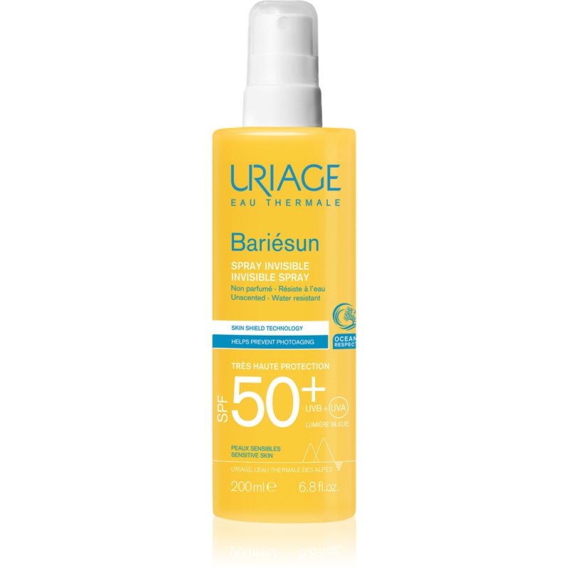Uriage Bariésun Fragrance Free Invisible Spray SPF50+ защитен спрей за лице и тяло SPF 50+ - Грижа за тяло - Сравни цени от 1 магазин с безплатна доставка