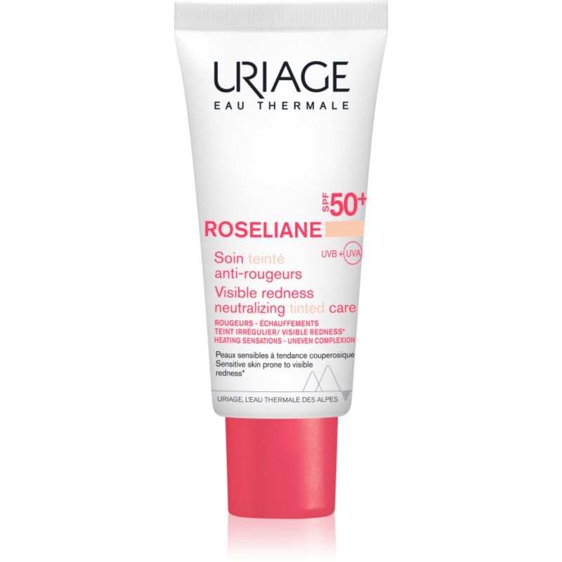 Uriage Uriage Roseliane CC Cream SPF 50+ CC крем против зачервяване на кожата SPF 50+ - Унисекс парфюм 40мл - Сравни цени от 1 магазин с безплатна доставка