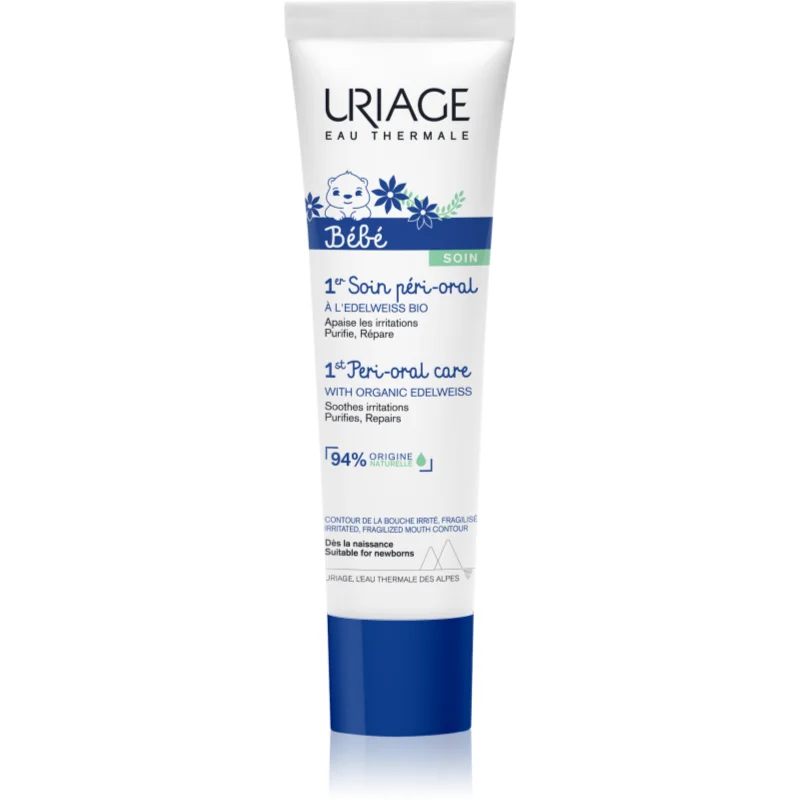 Uriage Bébé 1st Peri-Oral Care регенериращ крем за раздразнена кожа около устните