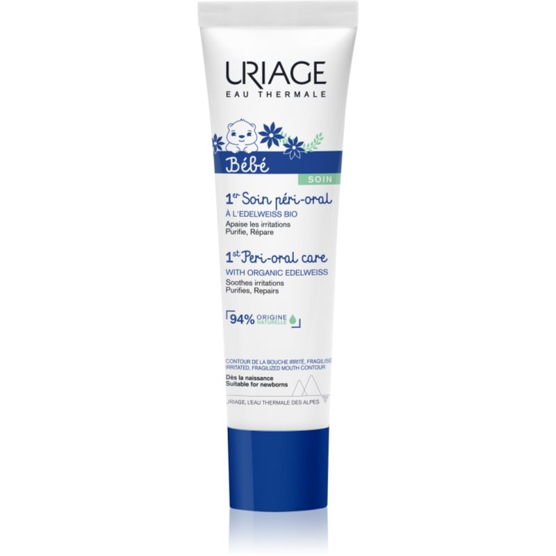 Uriage Bébé 1st Peri-Oral Care регенериращ крем за раздразнена кожа около устните - За деца - Сравни цени от 1 магазин с безплатна доставка