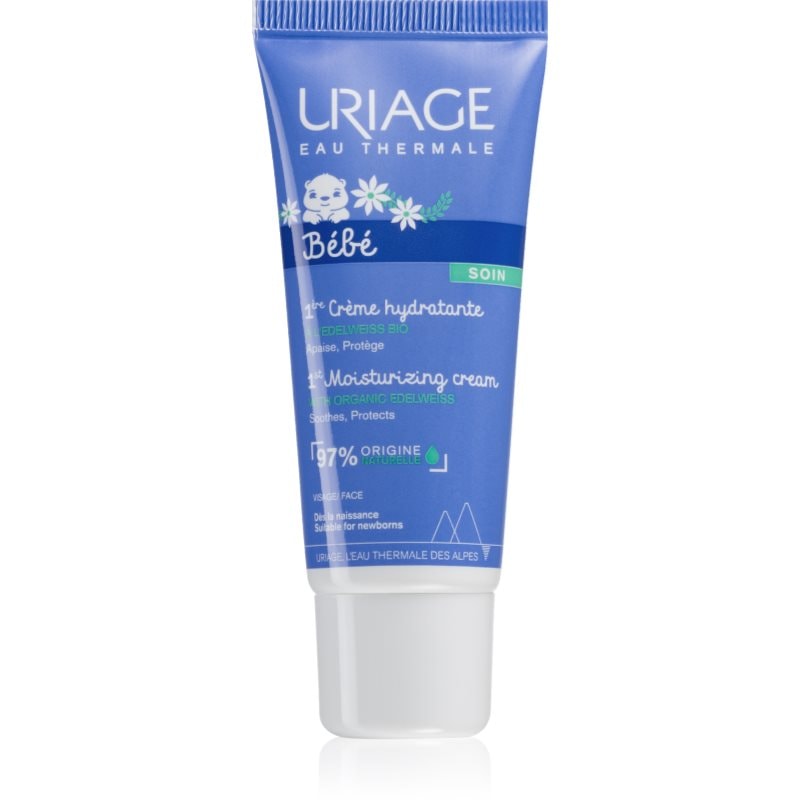 Uriage Bébé 1st Moisturizing Cream хидратиращ крем за деца 40 м - Грижа за лице - Сравни цени от 1 магазин с безплатна доставка