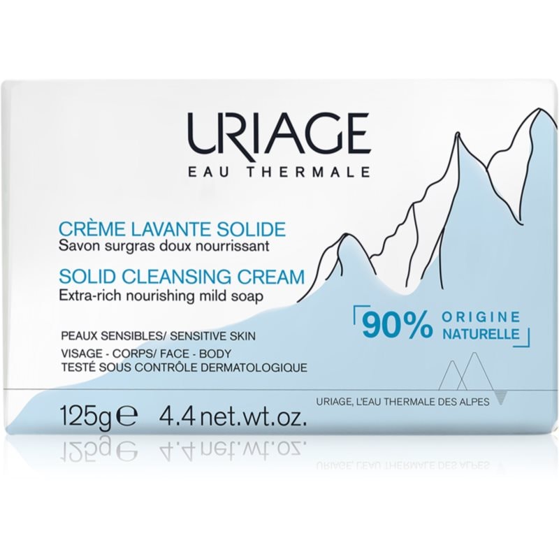 Uriage Hygiène Solid Cleansing Cream нежно почистващ крем с термална вода z francouzských Alp - Грижа за лице - Сравни цени от 1 магазин с безплатна доставка