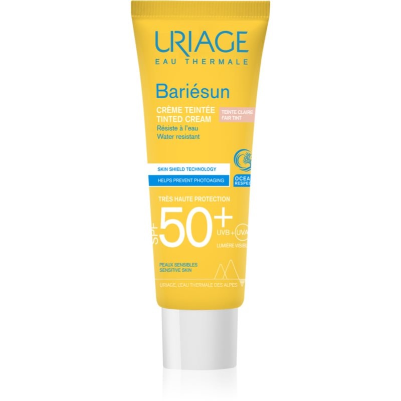 Uriage Bariésun Tinted Cream SPF 50+ защитен тониращ крем за лице SPF 50+ - Грижа за лице - Сравни цени от 1 магазин с безплатна доставка