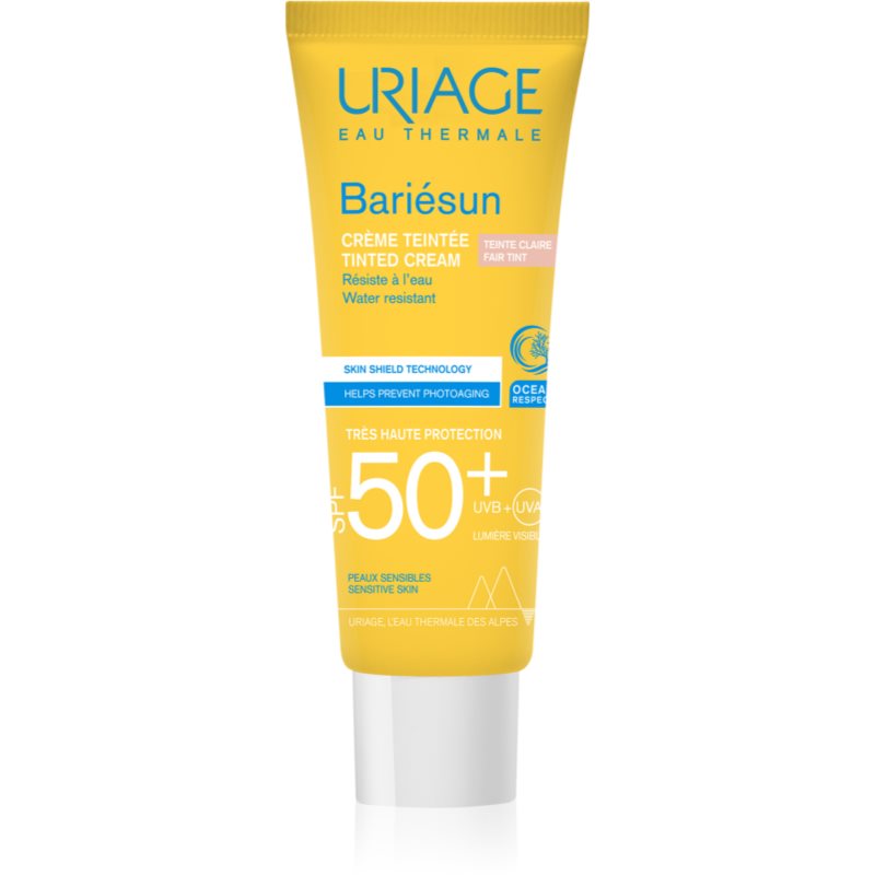 Uriage Bariésun Tinted Cream SPF 50+ защитен тониращ крем за лице SPF 50+ - Грижа за лице - Сравни цени от 1 магазин с безплатна доставка