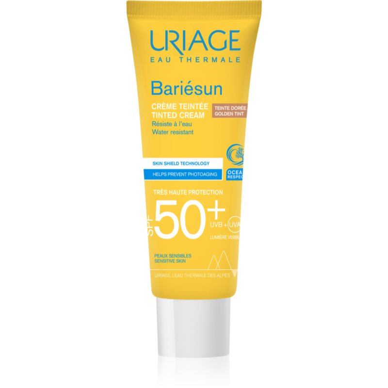 Uriage Uriage Bariésun Tinted Cream SPF 50+ защитен тониращ крем за лице SPF 50+ - Унисекс парфюм 50мл - Сравни цени от 1 магазин с безплатна доставка