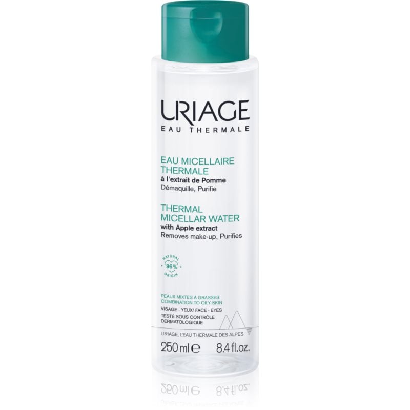 Uriage Hygiène Thermal Micellar Water - Combination to Oily Skin мицеларна почистваща вода за комбинирана към мазна кожа
