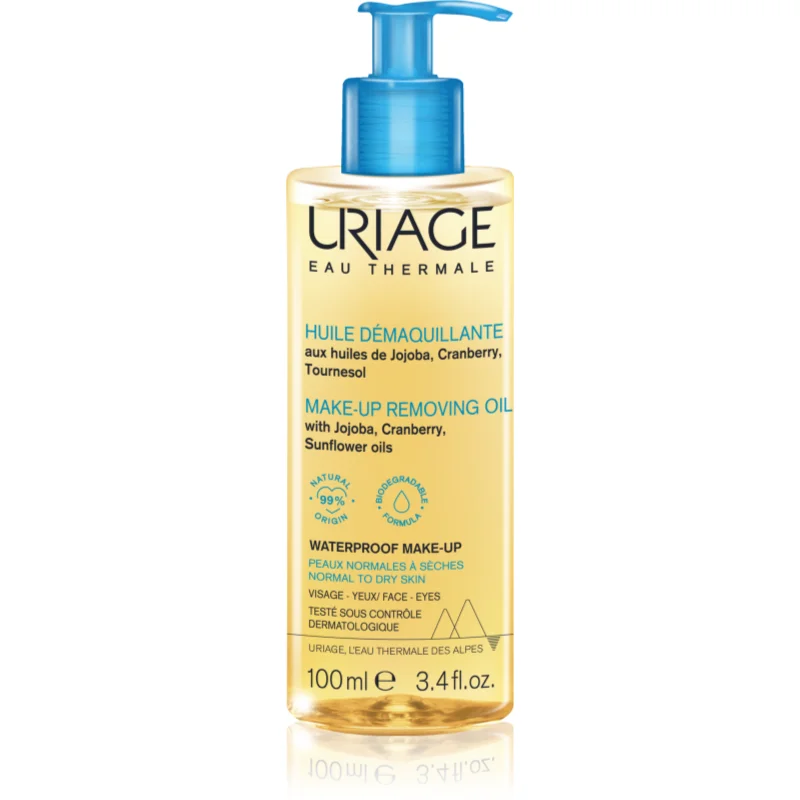 Uriage Hygiène Make-up Removing Oil почистващо олио за нормална към суха кожа
