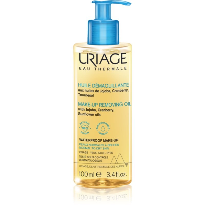 Uriage Hygiène Make-up Removing Oil почистващо олио за нормална към суха кожа