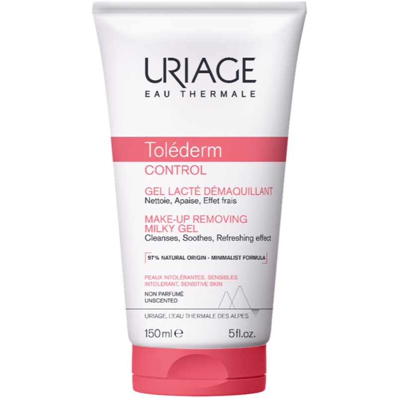 Uriage Toléderm Control Make-up Removing Milky Gel почистващ и премахващ грима гел - Грижа за лице - Сравни цени от 1 магазин с безплатна доставка