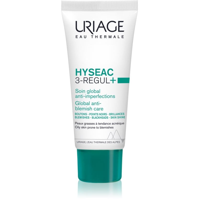 Uriage Hyseac 3-Regul+ Global Anti-Blemish Care матов крем за кожа с несъвършенства
