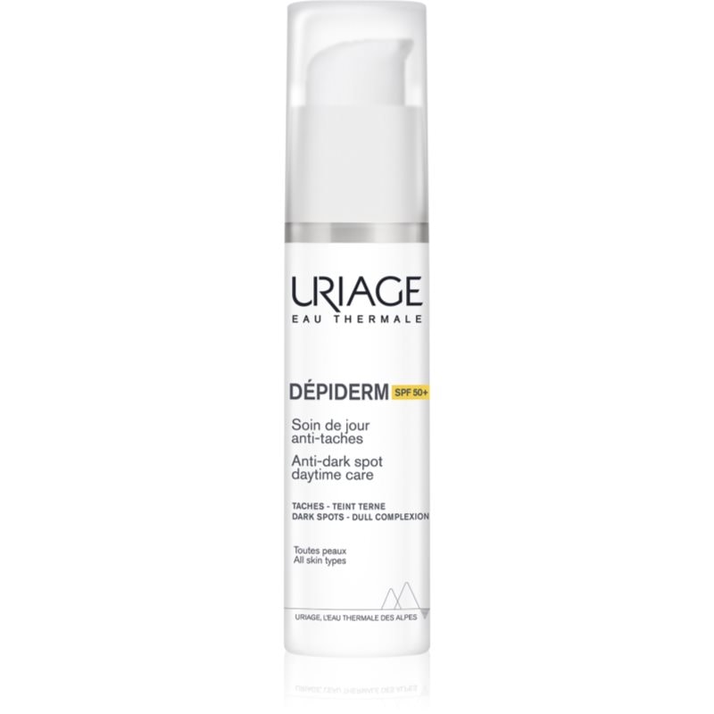 Uriage Uriage Dépiderm Anti-dark Spot Daytime Care защитен дневен крем за превенция на пигментни петна SPF 50+ - Унисекс парфюм 30мл - Сравни цени от 1 магазин с безплатна доставка