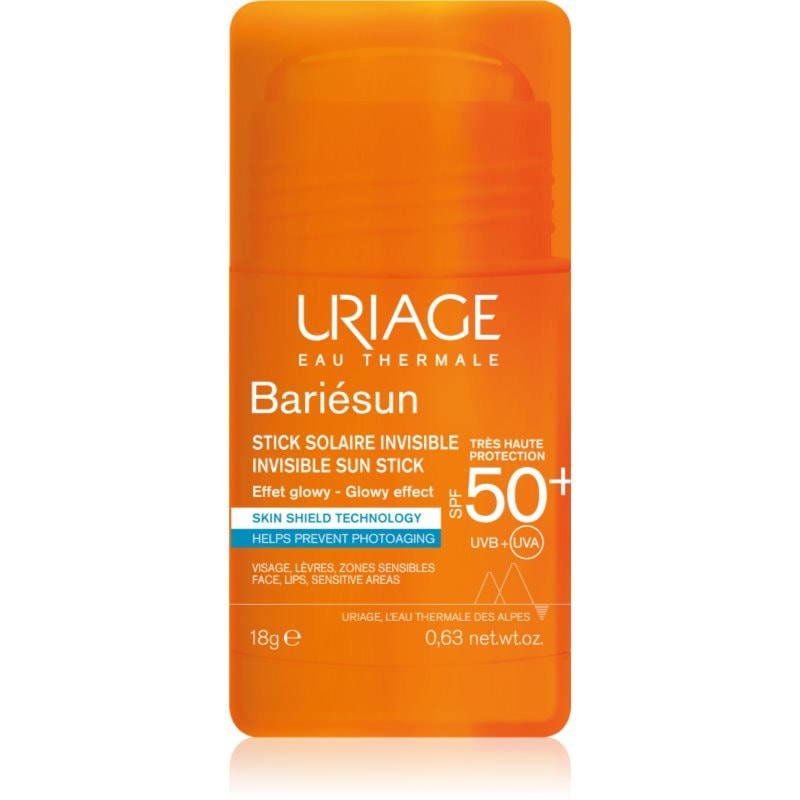 Uriage Bariésun Invisible Sun Stick защитен стик за чувствителни места SPF 50+ - Грижа за тяло - Сравни цени от 1 магазин с безплатна доставка